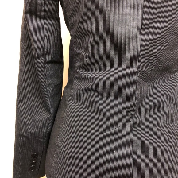 Jacob black pinstriped blazer - Picture 6 of 9